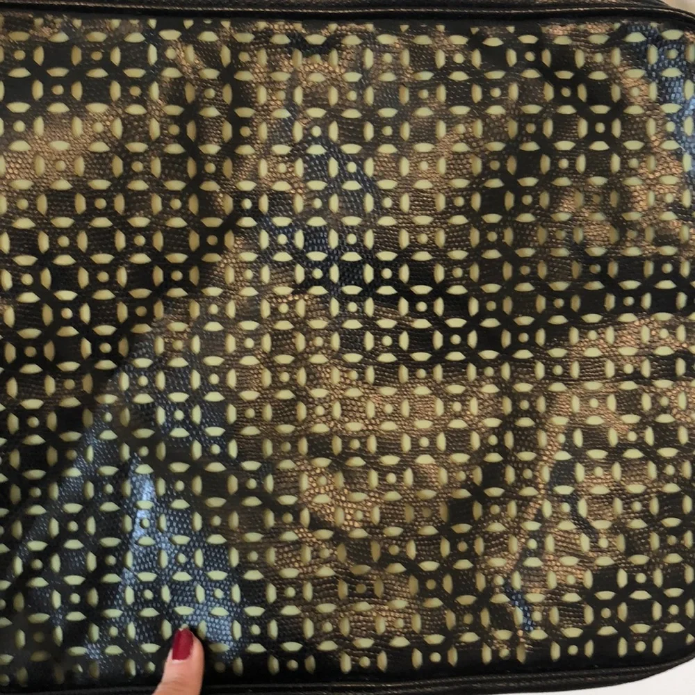 Padded Laptop Case with Cutout Design and Strap